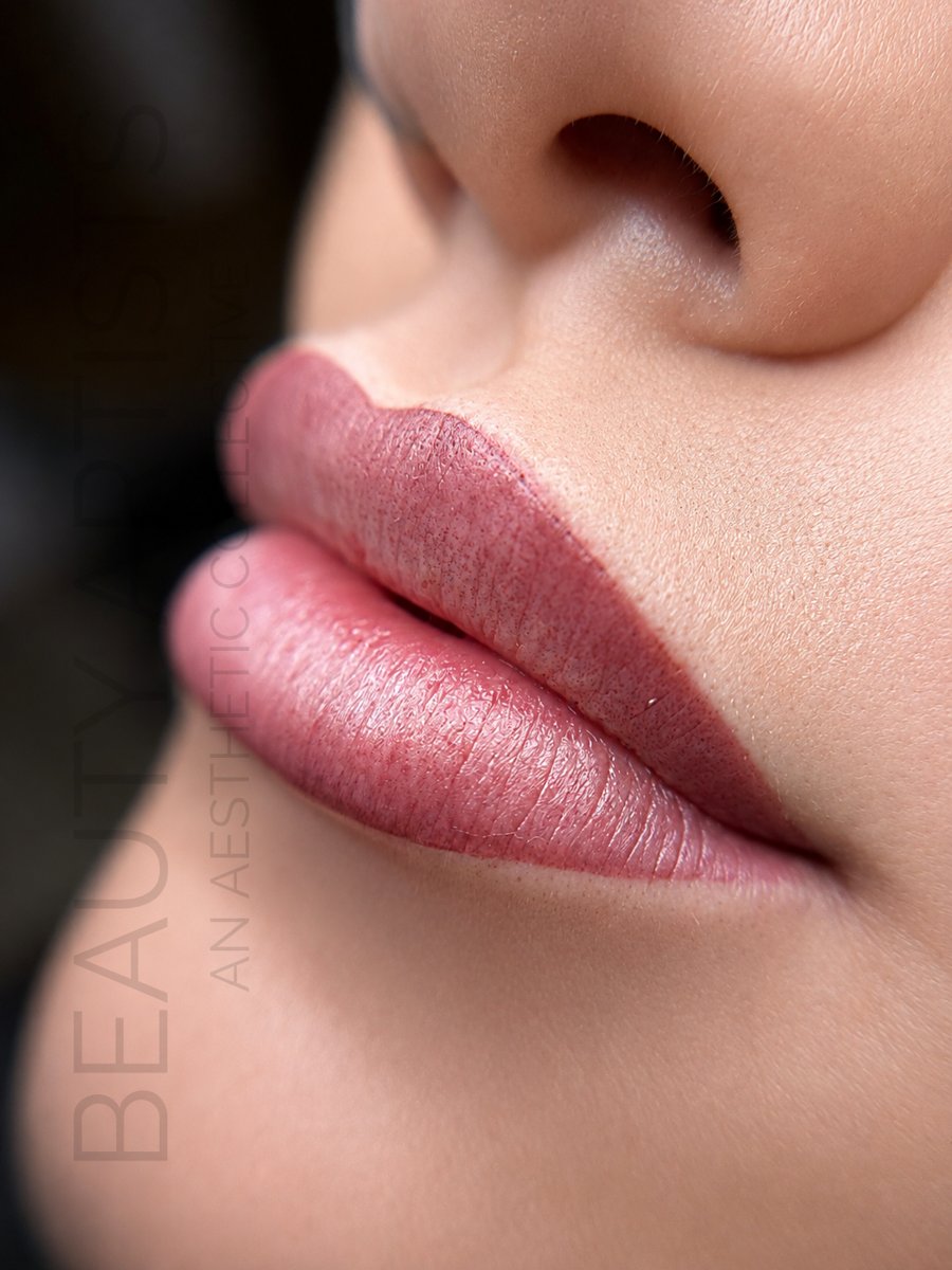 Permanent Lips, frisch nach der Behandlung